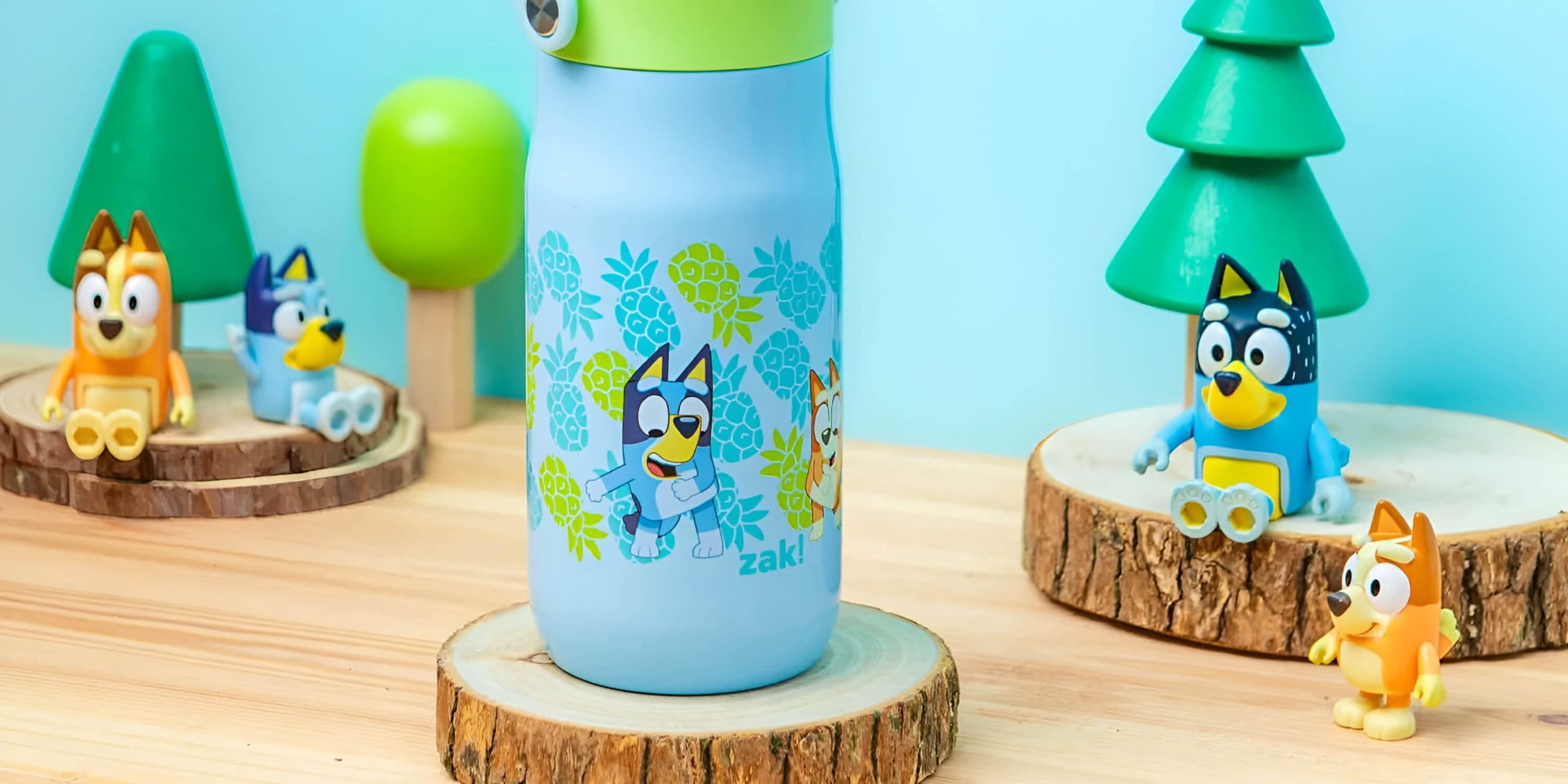 Zak Designs Bluey Kids Water Bottles and Tumblers