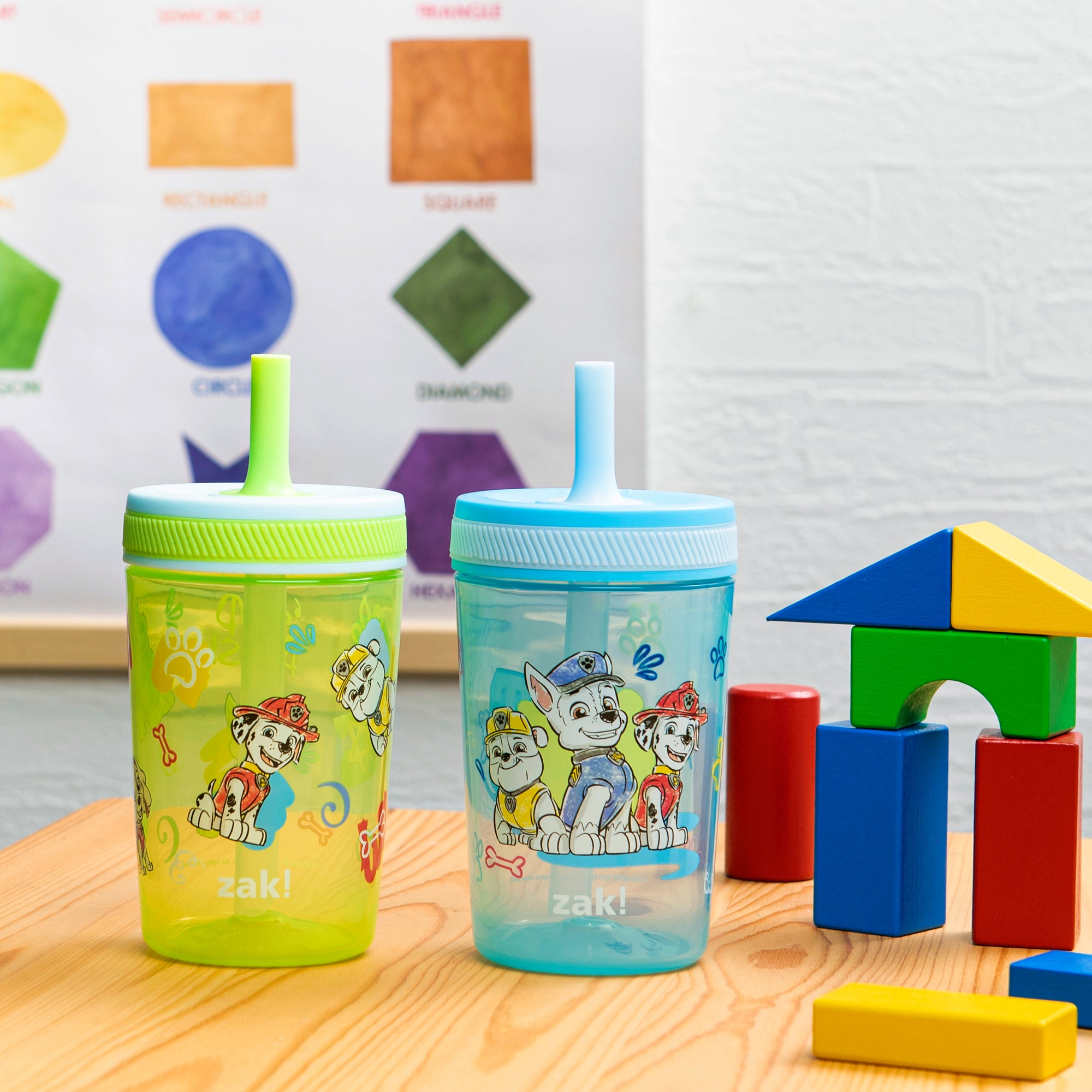 PAW Patrol Kelso Kids Leak Proof Tumbler with Lid and Straw - 15 Ounces