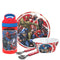 Marvel Universe Melamine Kids Dinnerware Set with Water Bottle