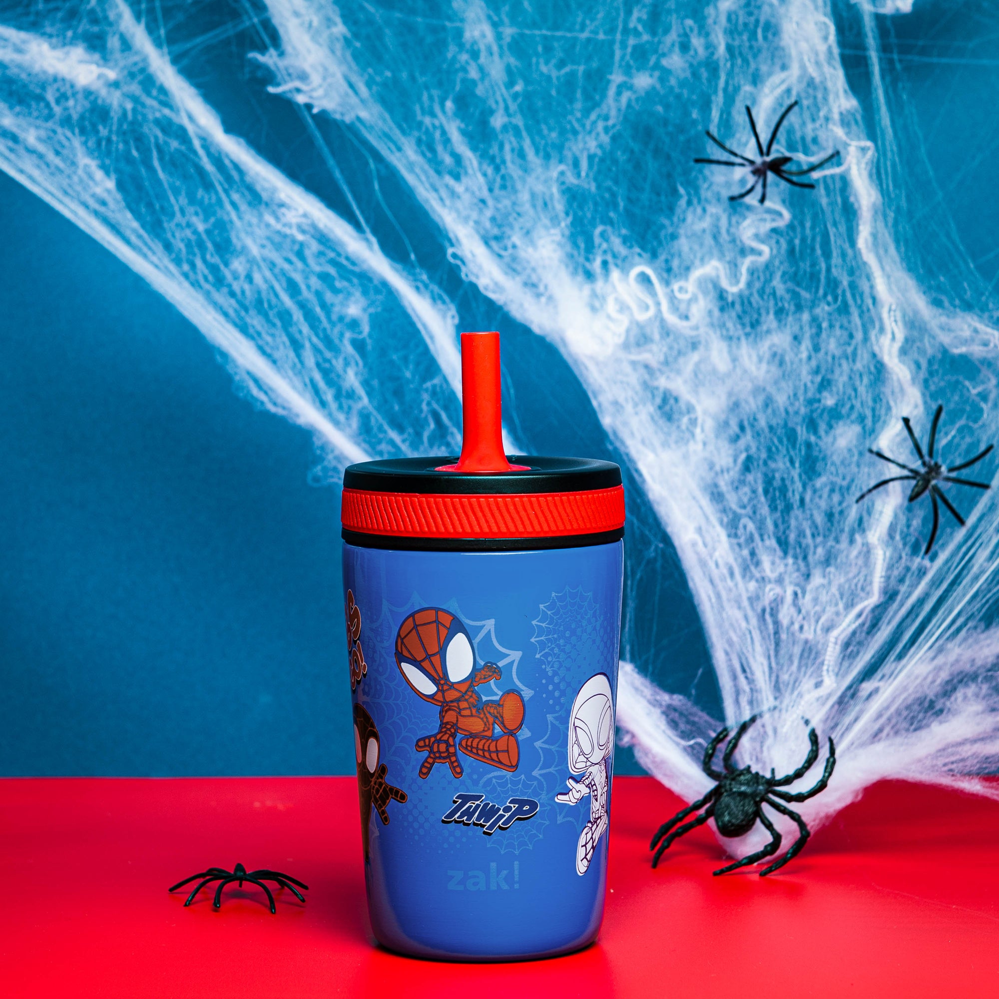 Kelso Kids Insulated Straw Tumbler - Spidey, 12 Ounces