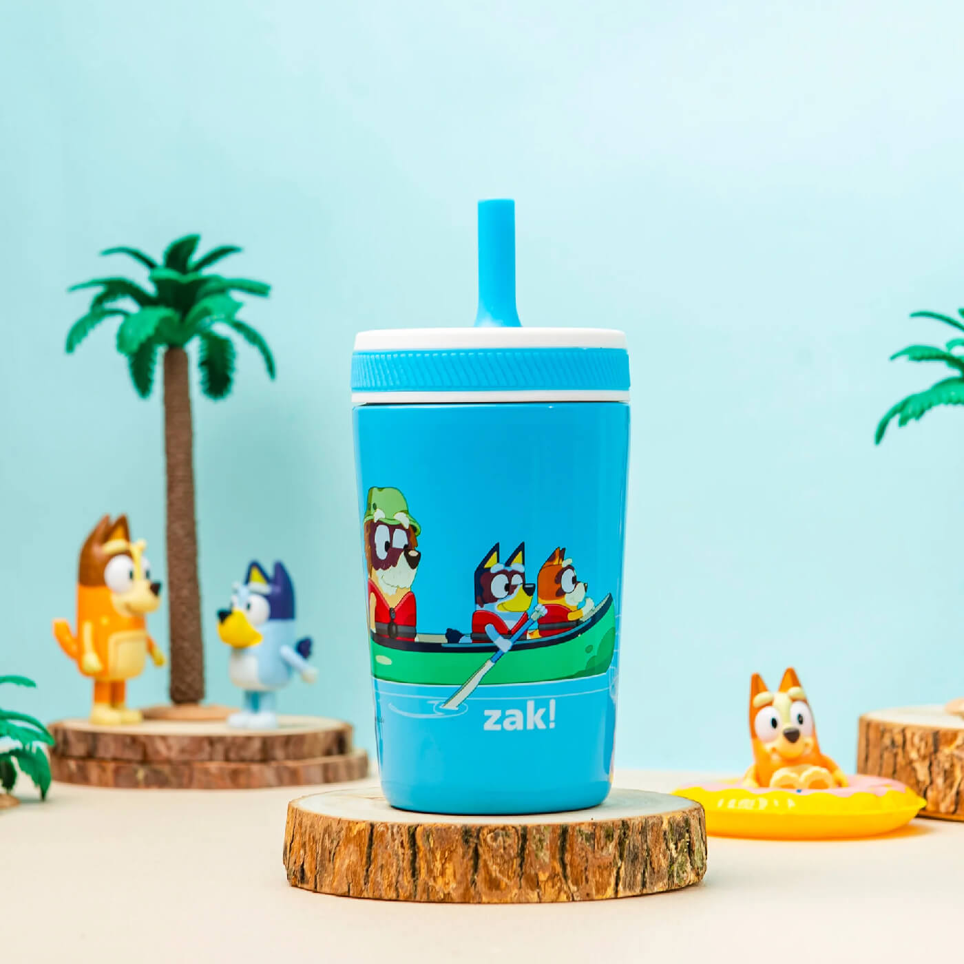 Zak Bluey Kids Kelso Tumbler - Insulated - Stainless Steel