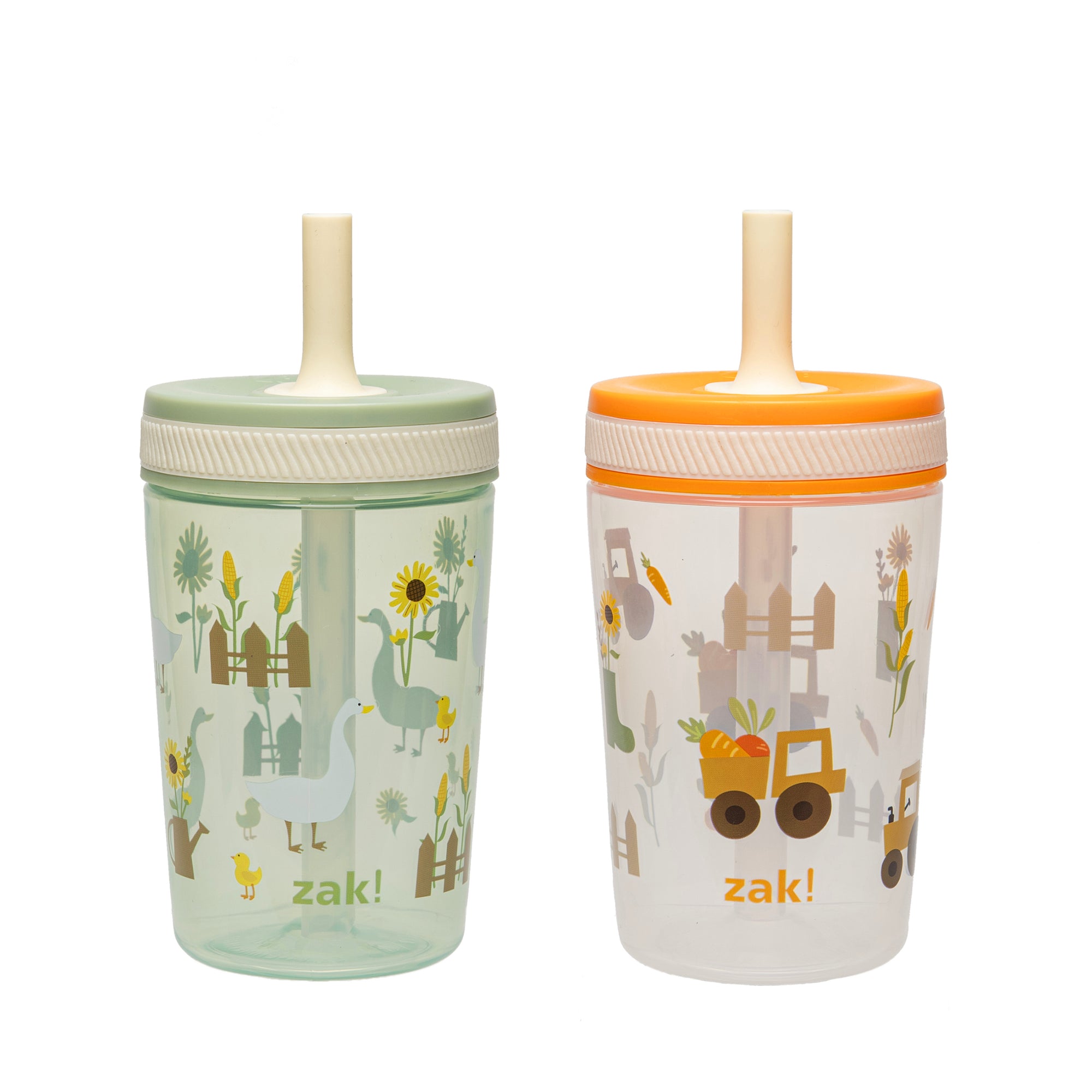 Silly Goose and Harvest Kelso Kids Leak Proof Tumbler with Lid and Straw - 15 Ounces