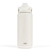 Beacon Insulated Water Bottle with Covered Antimicrobial Spout - Cream, 32 ounces