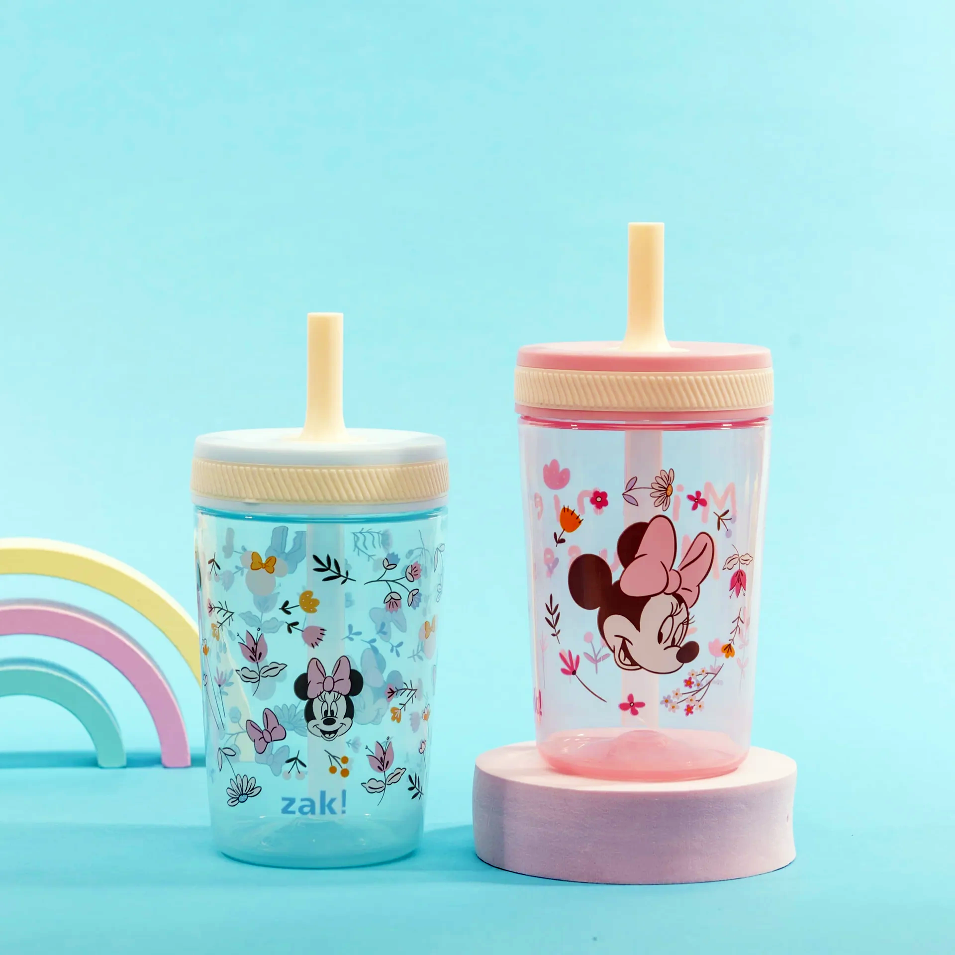 Disney Minnie Mouse Kelso Kids Leak Proof Tumbler with Lid and Straw - 15 Ounces