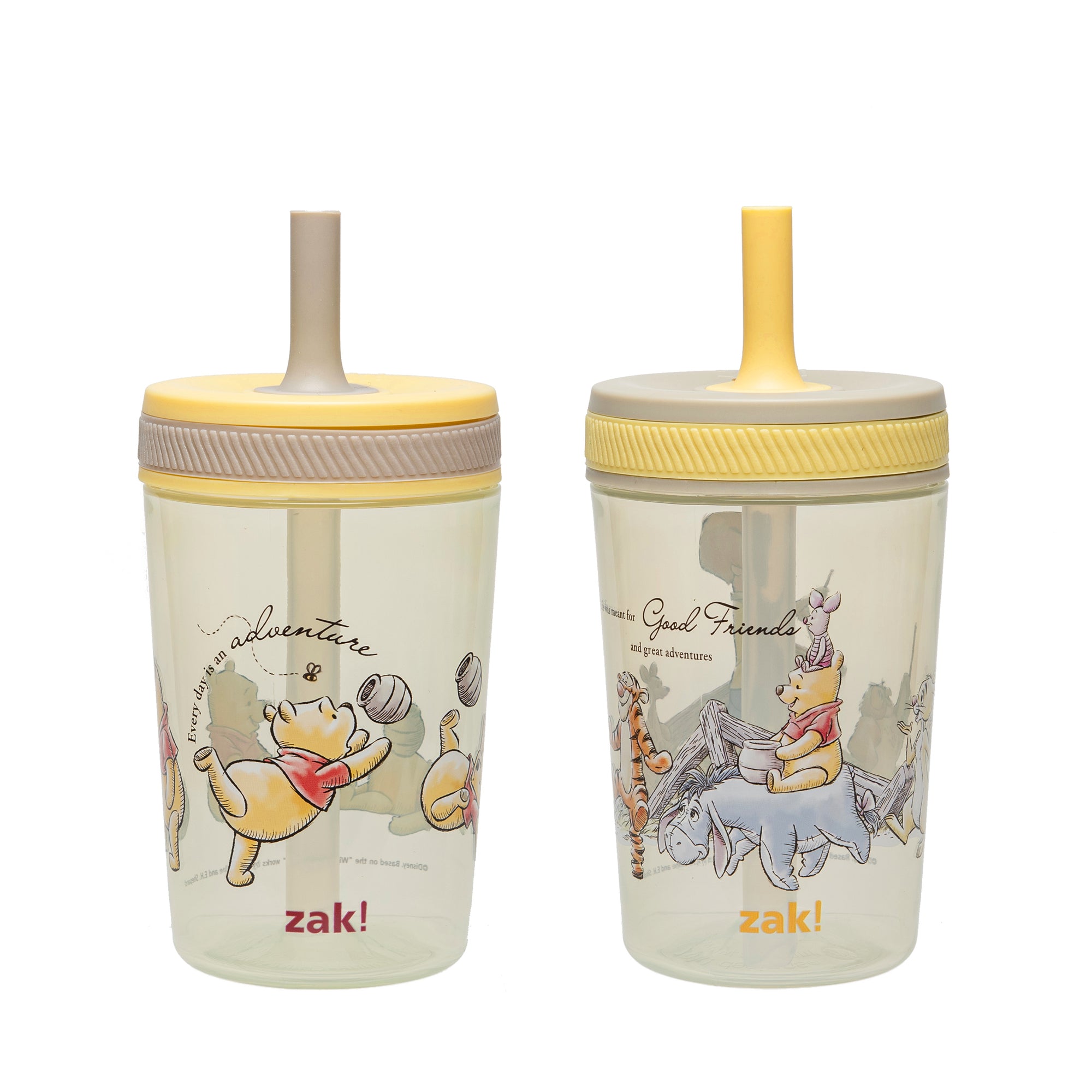 Winnie the Pooh Kelso Kids Leak Proof Tumbler with Lid and Straw - 15 Ounces