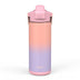 Beacon Stainless Steel Insulated Kids Water Bottle with Covered Spout - Ombre Lavendar, 20 Ounces