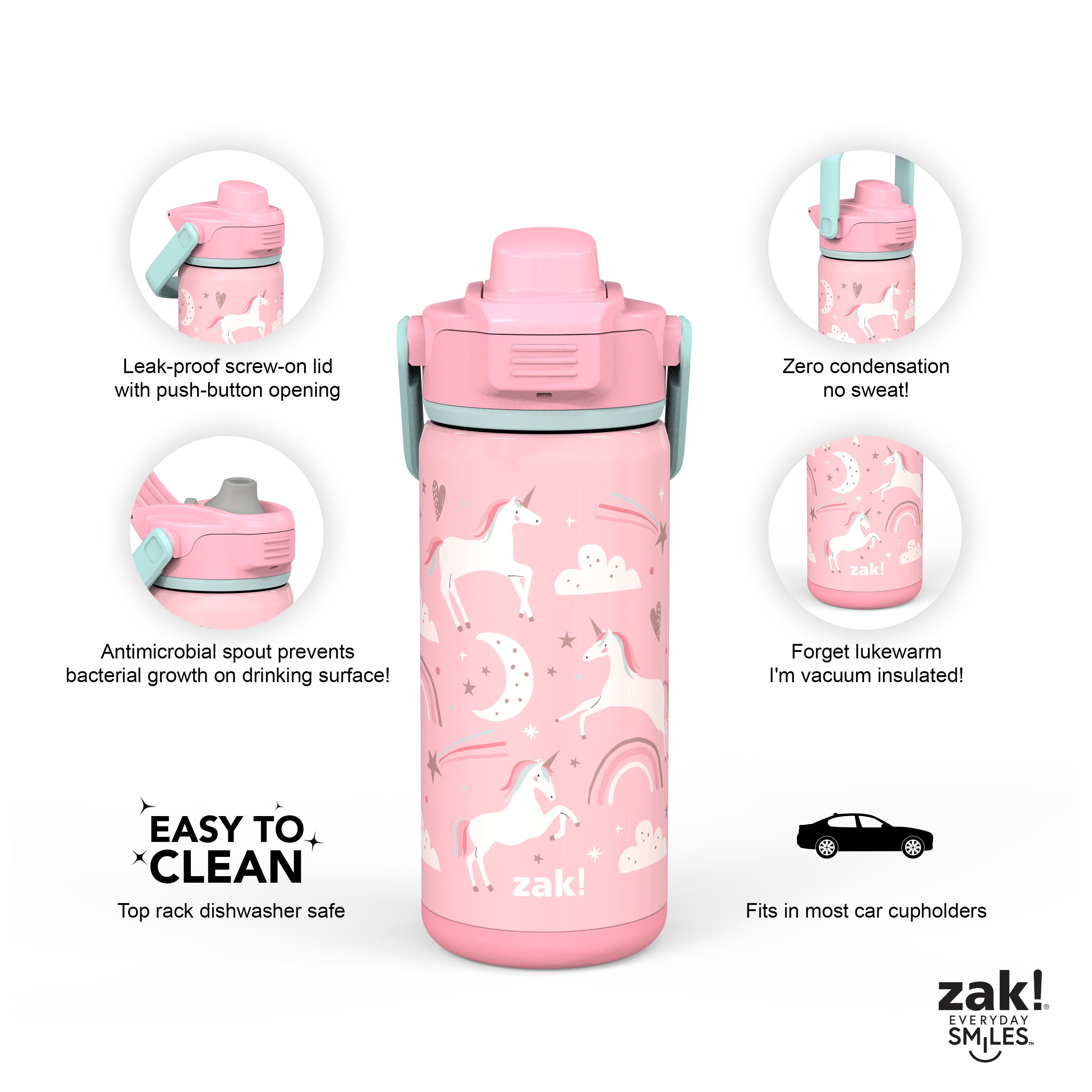 Sprinkles Personalized Vacuum Insulated 14oz Water Bottle