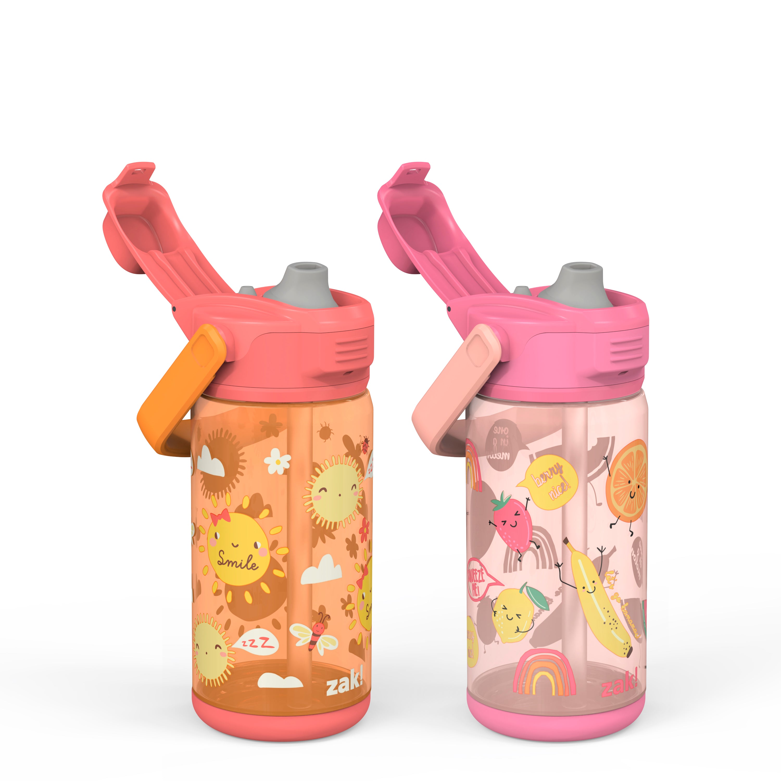 Paw Patrol Beacon 2-Piece Kids Water Bottle Set with Covered Spout, 16 Ounces