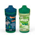 Beacon 2-Piece Kids Water Bottle Set with Covered Spout - Woodlands and Alligators, 16 Ounces