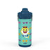 Baby Shark Beacon Stainless Steel Insulated Kids Water Bottle with Covered Spout, 14 Ounces