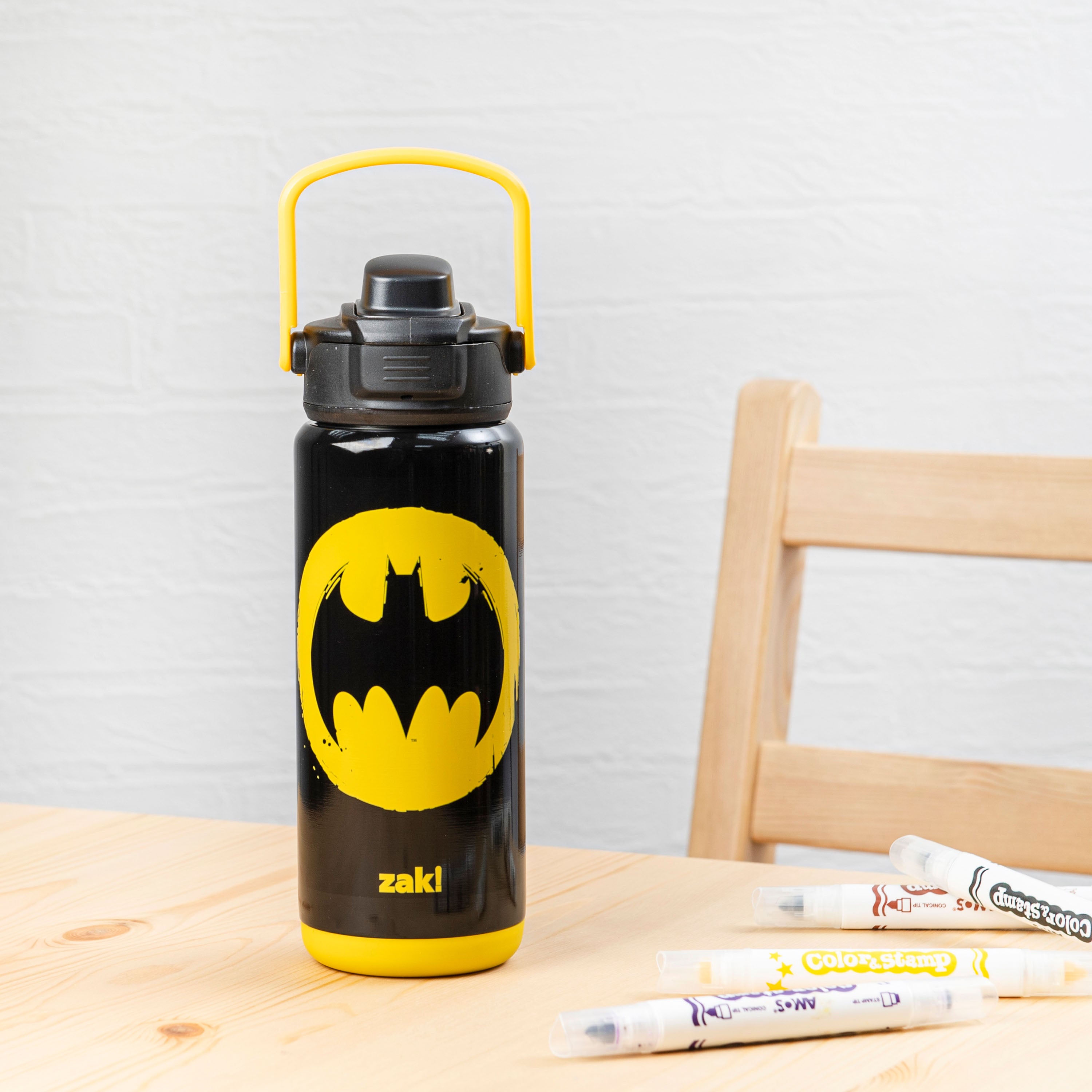 Zak water bottle 2025 batman