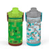 Minecraft Creeper Beacon 2-Piece Kids Water Bottle Set with Covered Spout, 16 Ounces