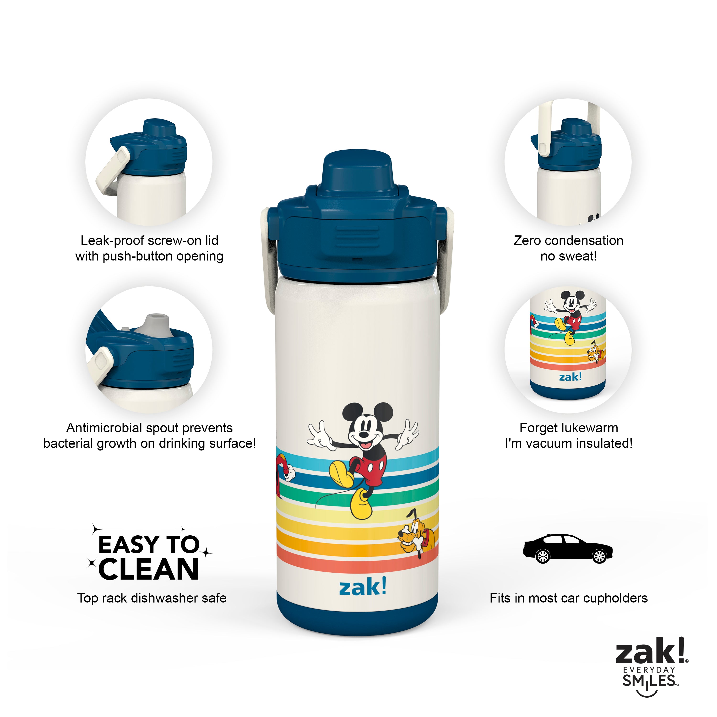 Disney Water Bottle Holder - Mickey Mouse & Friends - Walt Disney