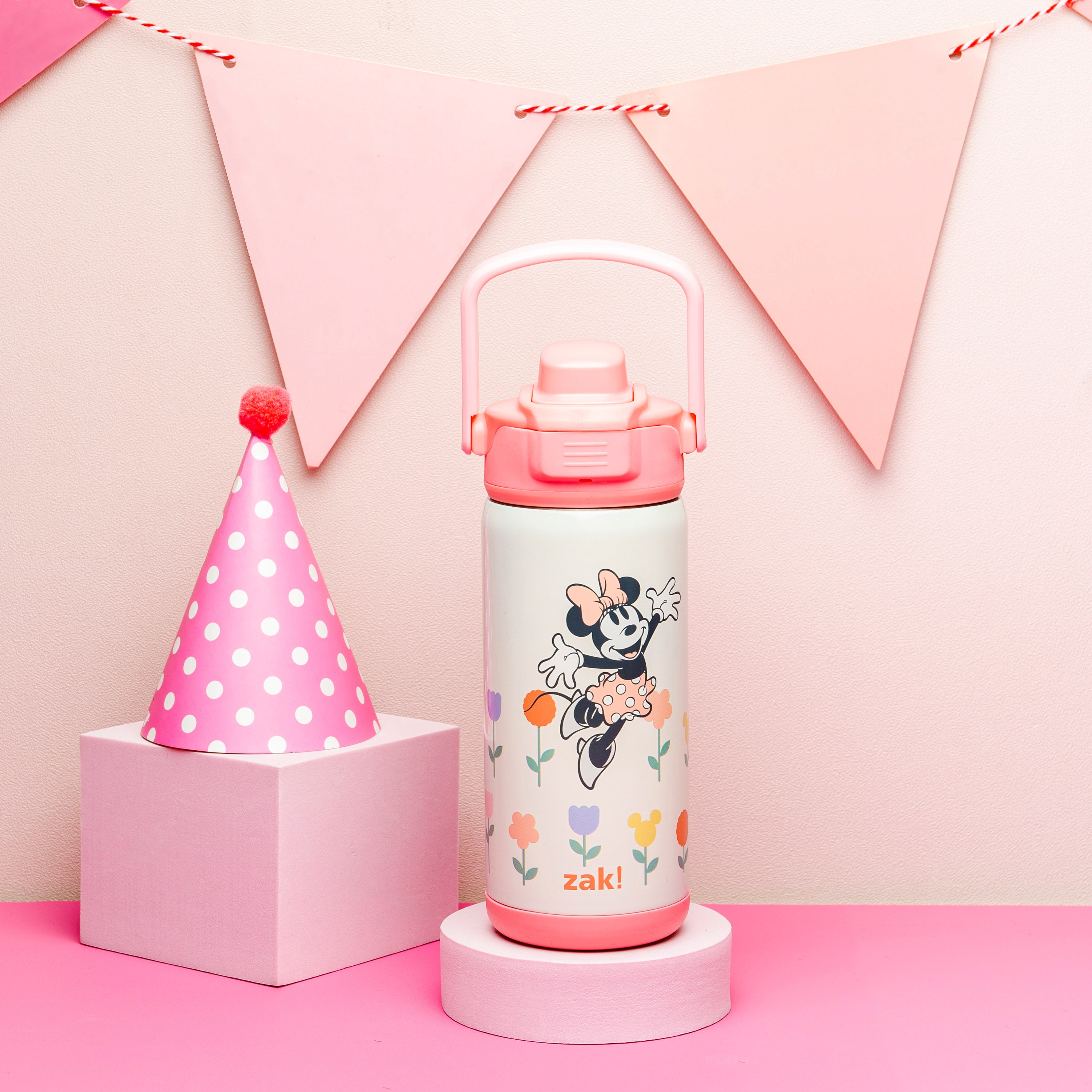 Minnie Mouse Water Bottle Girls  Water Bottle Disney Princesses