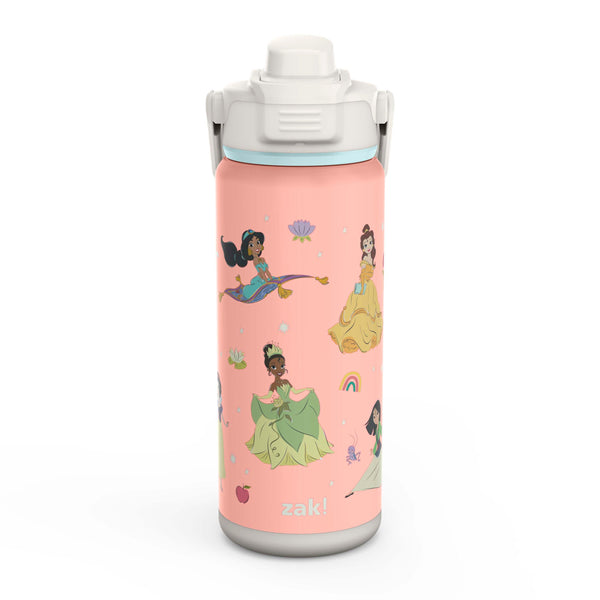 Zak Designs 20oz Stainless Steel Kids' Water Bottle with Antimicrobial Spout 'Disney Lilo and Stitch