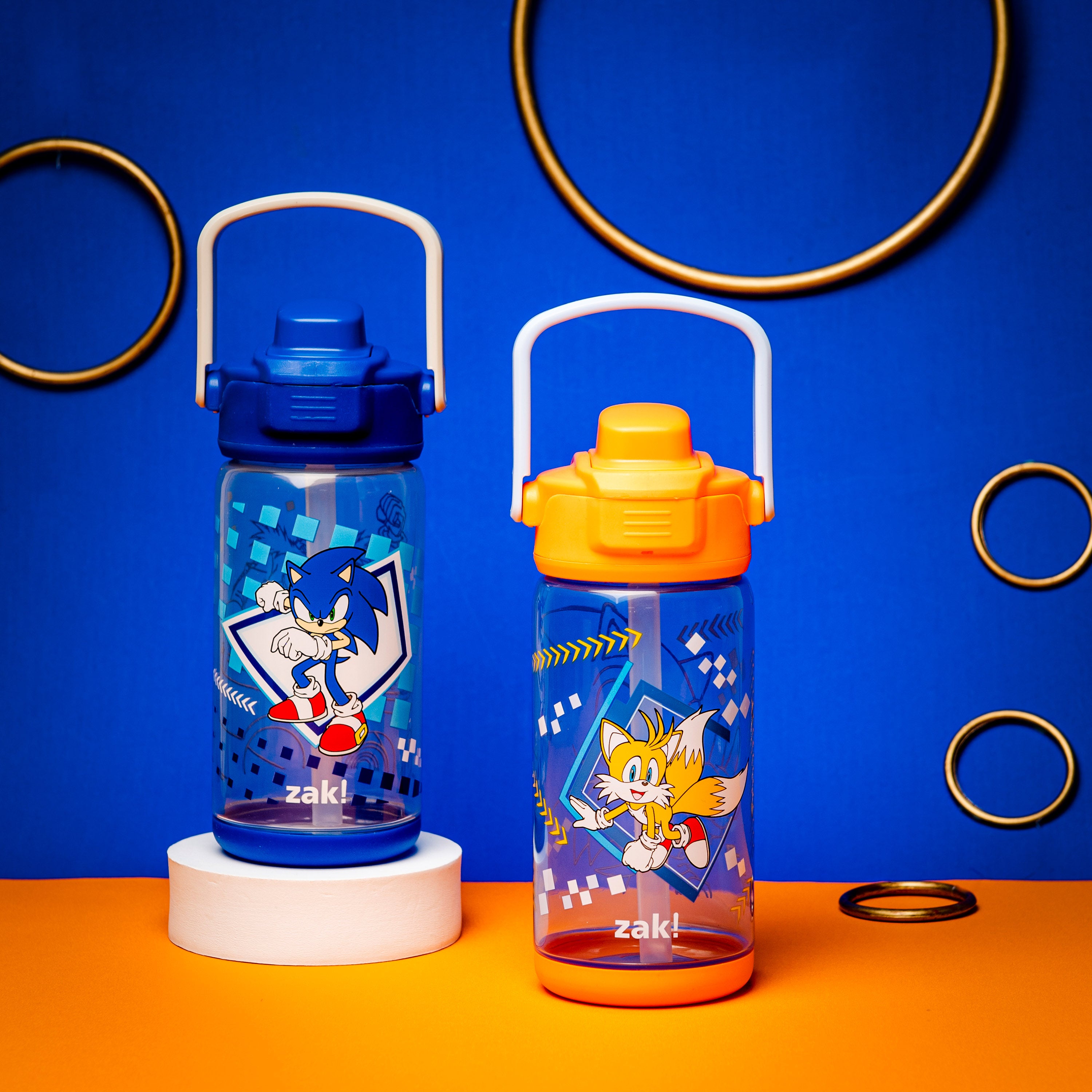 Sonic 2 Blue Jump Water Bottle