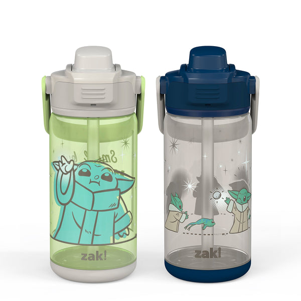 Star Wars Park Action Green Grogu Spout Water Bottle, 16 oz.