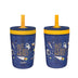 Outer Space Kelso Kids Leak Proof Tumbler with Lid and Straw