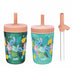 Disney Lilo & Stitch Kids Stainless Steel and Plastic Leak Proof Tumbler Set