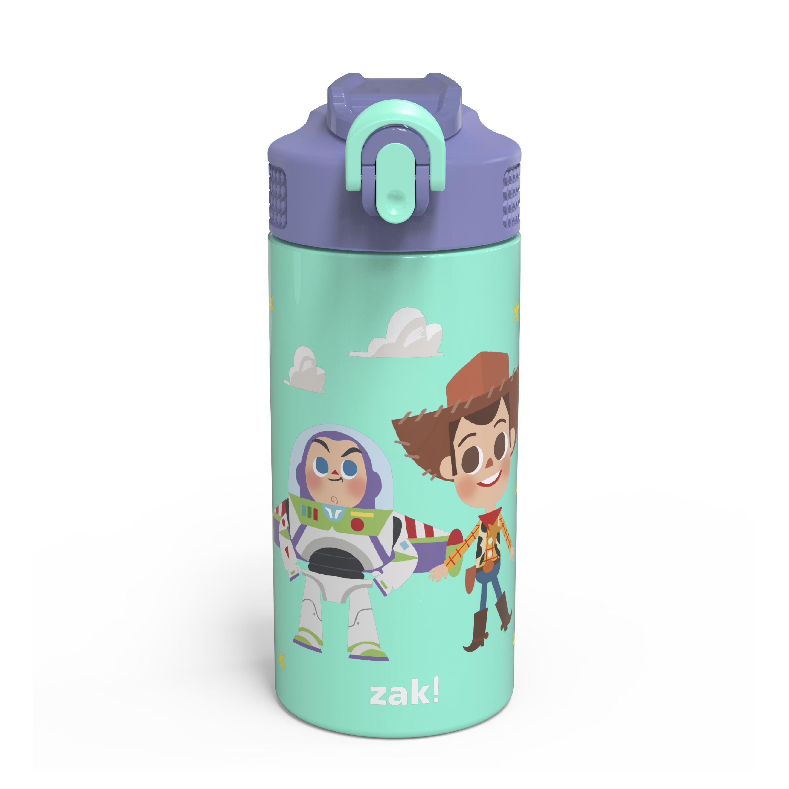 zak! Disney Toy Story 4 - Stainless Steel Vacuum Insulated Water Bottle -  14 oz - Durable & Leak Proof - Flip-Up Straw Spout & Built-In Carrying Loop  - BPA Free - Yahoo Shopping