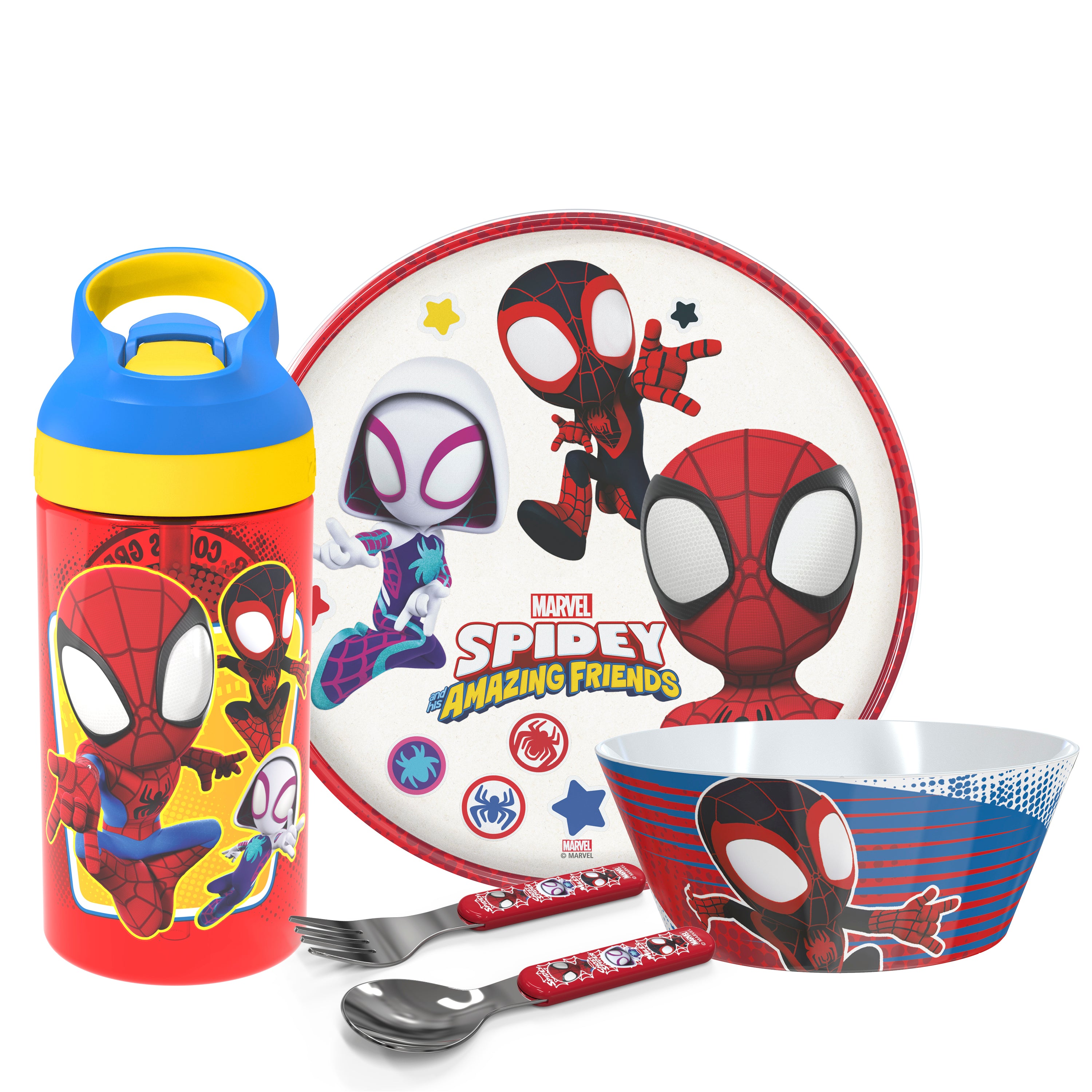 KIDS: Ensemble Gourde + Lunchbox Marvel Spiderman Licence Enfant -  Vendiloshop