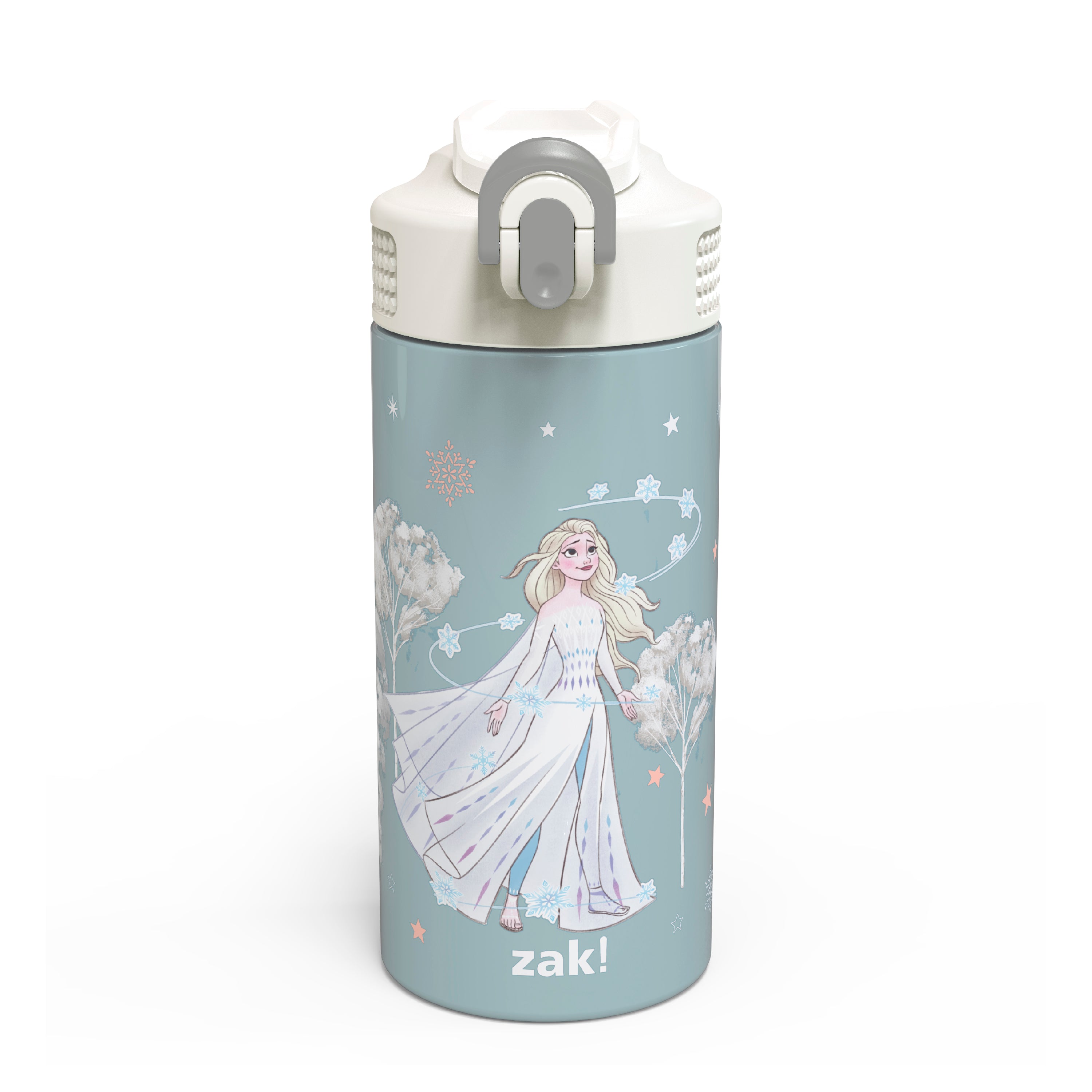 Zak Designs, Inc. Frozen 2 Stainless Steel Bottle for Kids - Disney Frozen  Kids Insulated Water Bottle with Push Button Spout, Perfect Frozen 2 Water