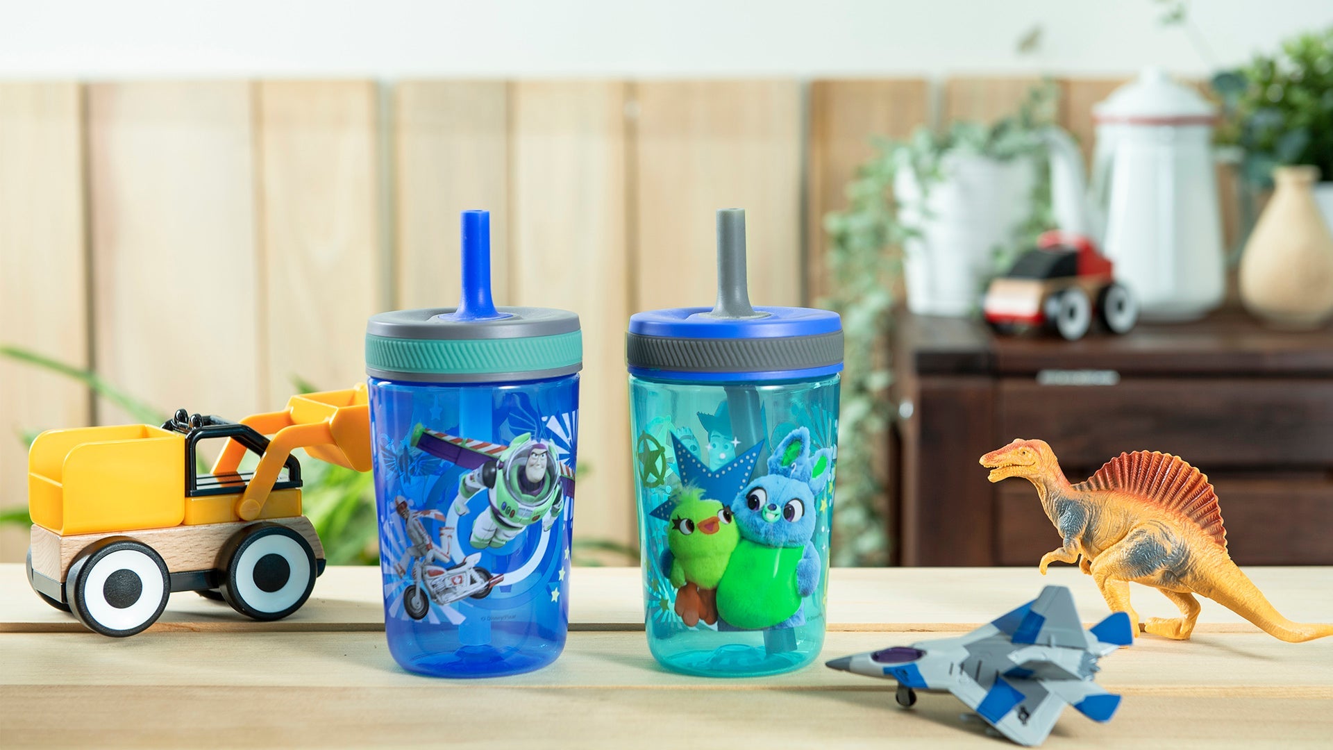 Zak Designs Kelso 15 oz Tumbler Set (Toy Story 4 - Woody & Buzz 2pc Set)  Toddlers Cup Non-BPA Leak-P…See more Zak Designs Kelso 15 oz Tumbler Set  (Toy