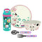 Gabby's Dollhouse Melamine Kids Dinnerware Set with Water Bottle