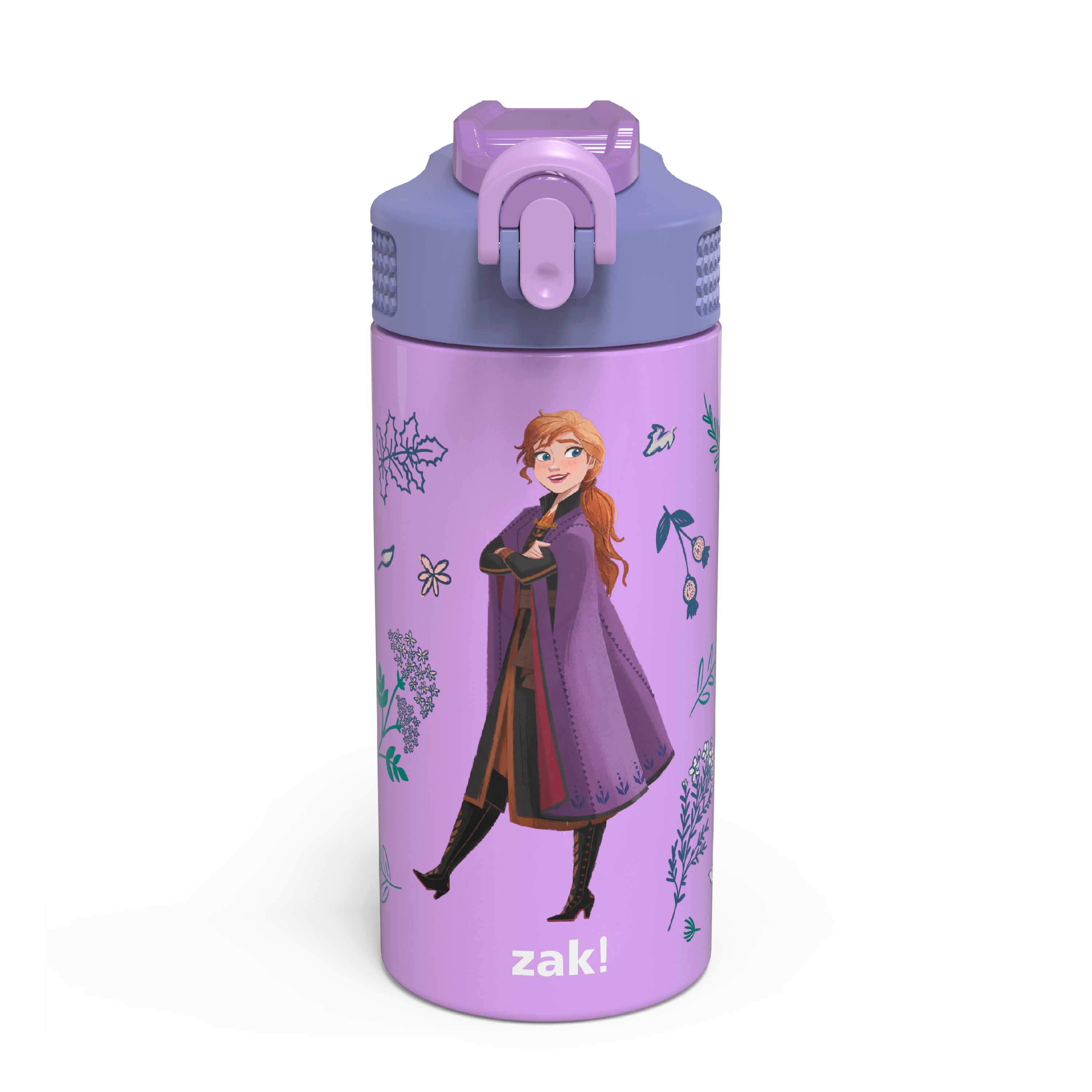 Disney Frozen Anna & Elsa Snowflakes 12 Oz. Water Bottle